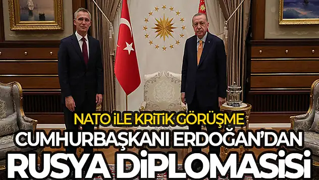 Cumhurbaşkanı Erdoğan, NATO Genel Sekreteri Stoltenberg ile görüştü