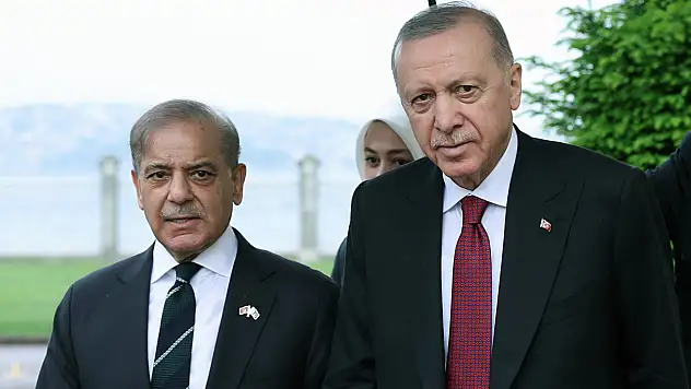 Cumhurbaşkanı Erdoğan Pakistan Başbakanı Şerif ile görüştü