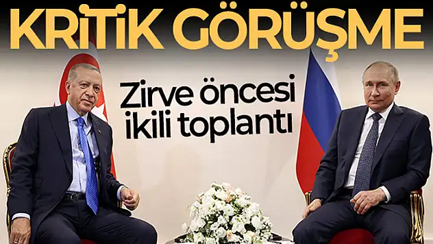 Cumhurbaşkanı Erdoğan, Rusya Devlet Başkanı Putin ile görüştü
