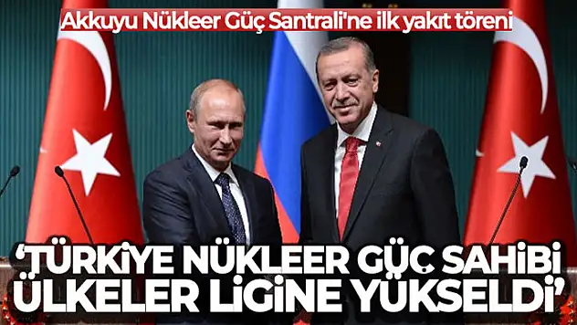 Cumhurbaşkanı Erdoğan: 'Santralin yıllık 1 buçuk milyar dolar katkısı olacak'