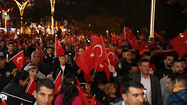 Cumhuriyet'in 100. yılı yürüyüşü