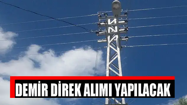 Demir direk alımı yapılacak