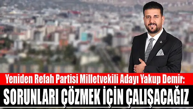 Demir: Sorunları çözmek için çalışacağız