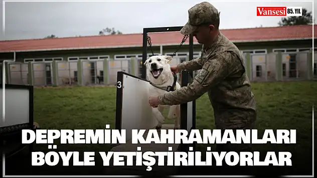 Depremin kahramanları böyle yetiştiriliyorlar