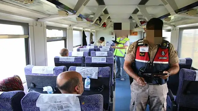 Doğu Ekspresinde asayiş uygulaması