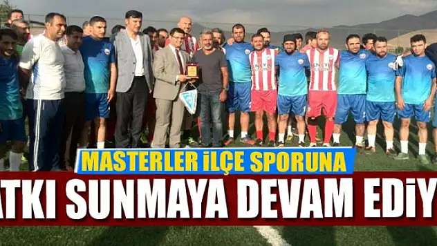 MASTERLER İLÇE SPORUNA KATKI SUNMAYA DEVAM EDİYOR