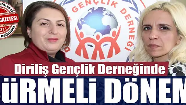 Diriliş Gençlik Derneğinde Sürmeli dönemi