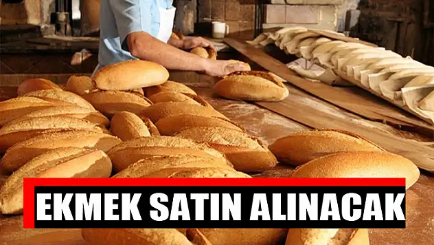 Ekmek satın alınacak