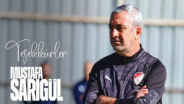 Elazığspor'dan Mustafa Sarıgül'e veda