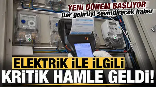 Elektrikte yeni dönem! 
