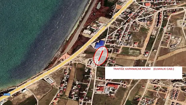 Elmalık Caddesi, çalışmalardan dolayı 3 gün ulaşıma kapatılacak