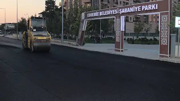 Eminpaşa Mahallesi'nde asfalt çalışmaları sürüyor