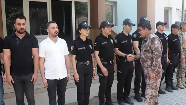 Emniyet Müdürü Yılmaz sınırda bayram mesaisinde