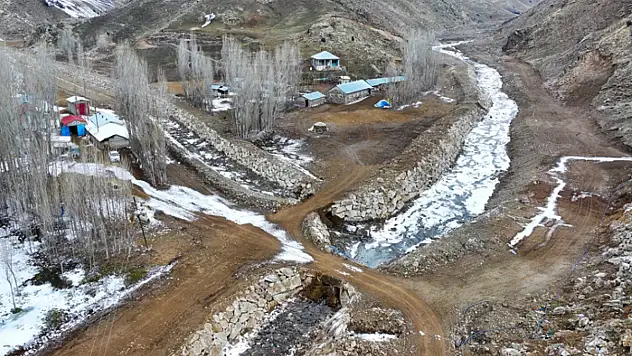 Erciş'te dere ıslahı çalışmaları tamamlandı