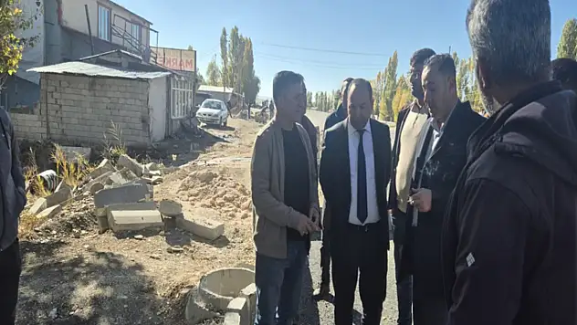 Erciş'te direksiyon eğitim ve sınav alanında inceleme