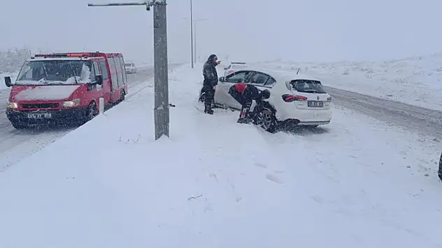Erciş'te trafik kaza: 1 yaralı