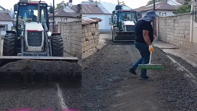 Erciş'te yol bakım ve onarım çalışmaları hız kazandı