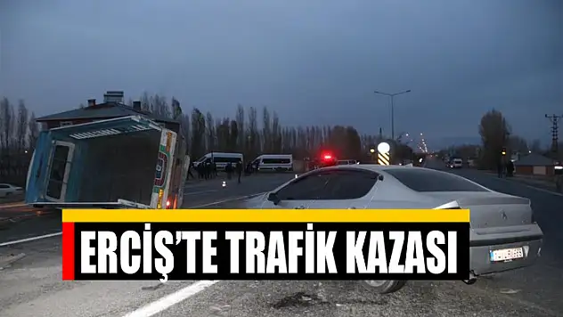 Erciş'te trafik kazası