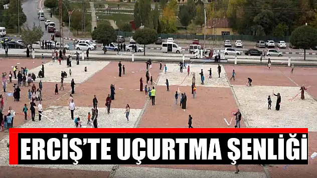 Erciş'te uçurtma şenliği