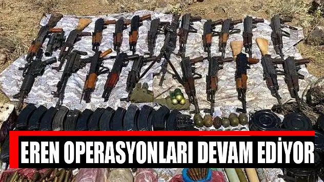 Eren operasyonları devam ediyor