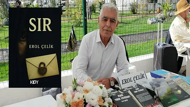 Erol Çelik'in 'Sır' adlı eseri raflardaki yerini aldı
