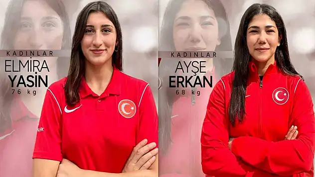 Erzincanlı güreşçilerden 2 bronz madalya