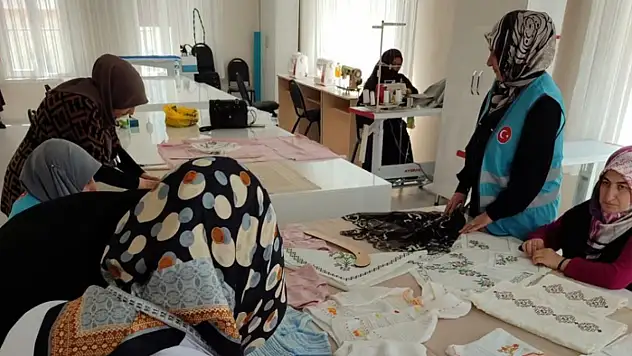 Erzurum'da 'İyilik Atölyeleri' gönüllere dokunuyor