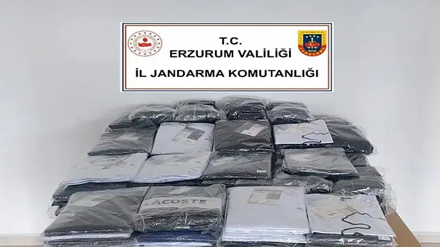 Erzurum'da kaçakçılara operasyon