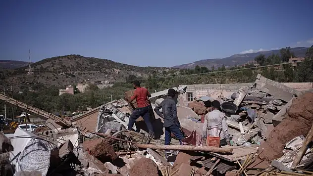 Fas'taki depremde can kaybı 2 bin 112'ye yükseldi