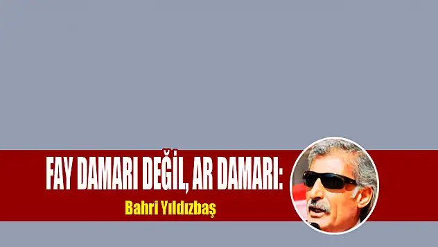 FAY DAMARI DEĞİL, AR DAMARI: