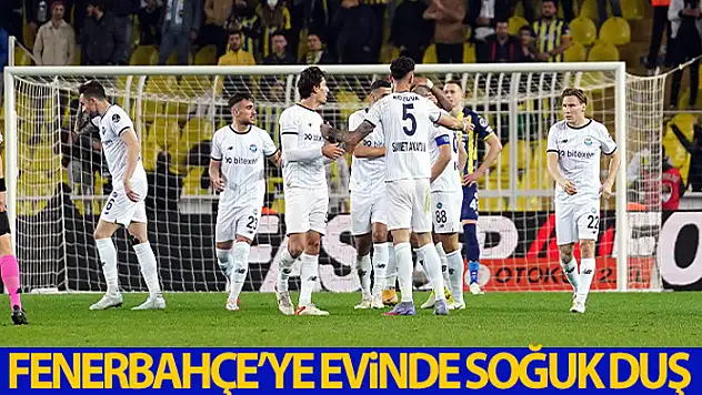Fenerbahçe'ye evinde soğuk duş