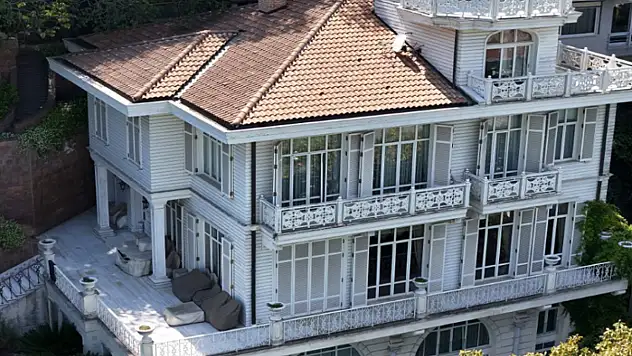 FETÖ firarisi Akın İpek'in Bebek'teki köşkü yeniden satışta