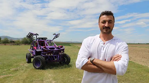 Filmden etkilendi 13 ayda 900 bin TL'ye elleriyle arazi aracını yaptı