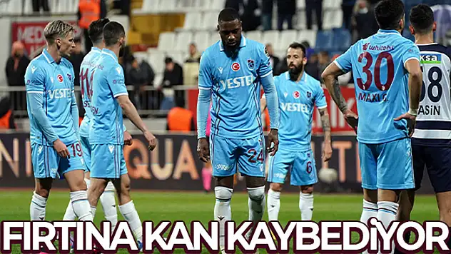 Fırtına kan kaybetmeye devam ediyor