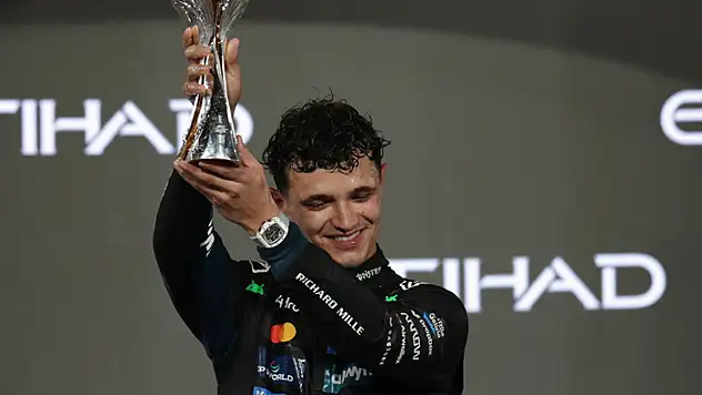 Formula 1'de şampiyon Lando Norris