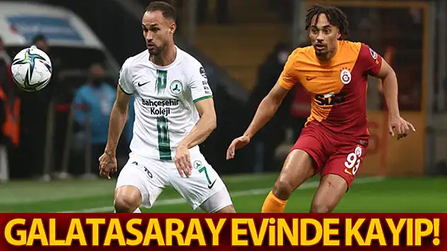 Galatasaray evinde kayıp!