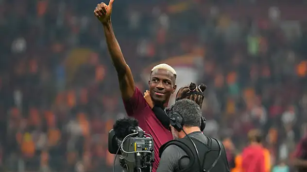 Galatasaray'ın, Şampiyonlar Ligi'ndeki en erken golü Osimhen'den