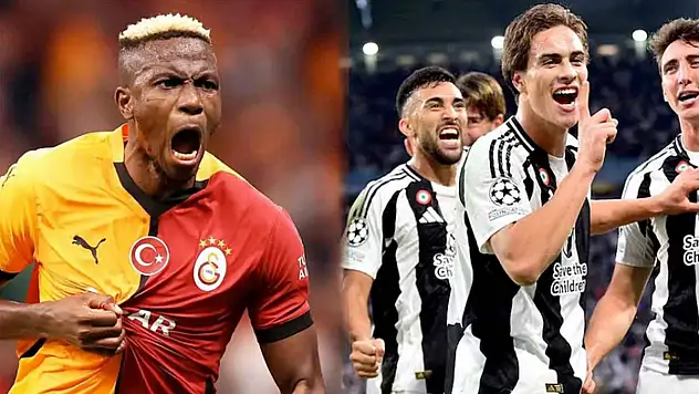 Galatasaray, Juventus ile eşleşti