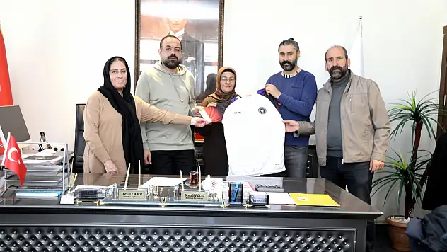 Gençlikspor'dan Eşbaşkan Polat'a ziyaret