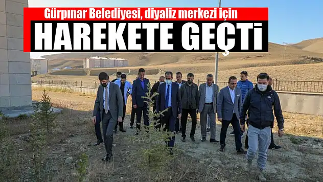 Gürpınar Belediyesi, diyaliz merkezi için harekete geçti
