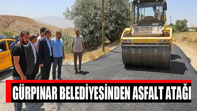 Gürpınar Belediyesinden asfalt atağı