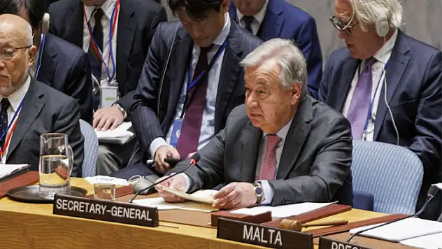 Guterres: Orta Doğu bir uçurumun kenarında