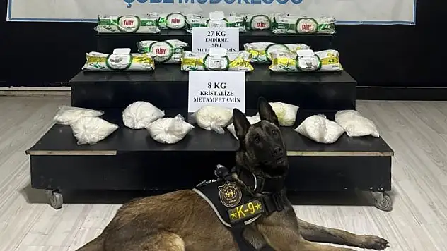 Hakkari'de 43 kilo uyuşturucu ele geçirildi