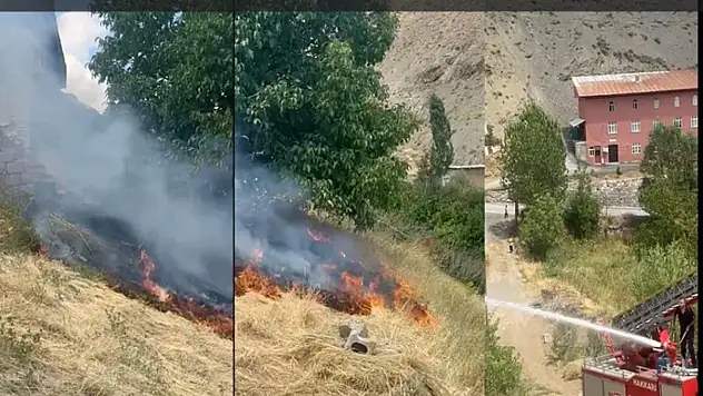 Hakkari'de bir ayda 53 yangına müdahale edildi