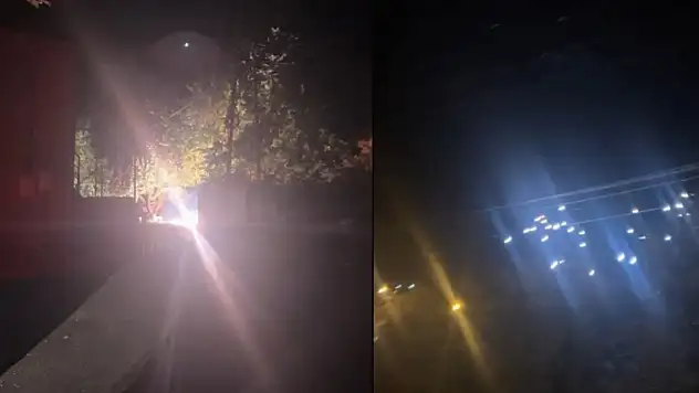 Hakkari'de kopan elektrik telleri korkuttu