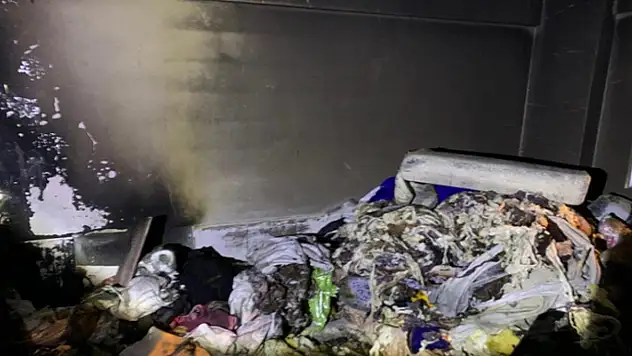 Hakkari'de korkutan yangın