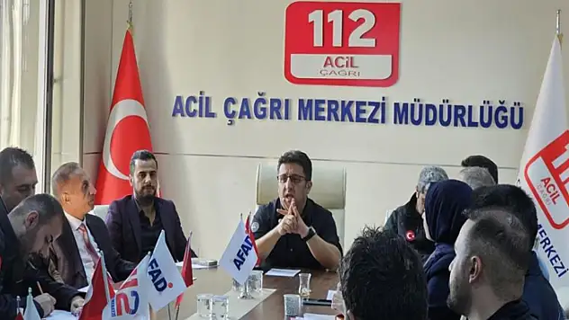 Hakkari'de masa başı tatbikatı