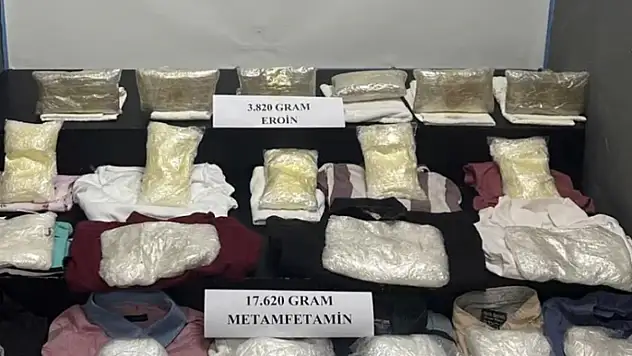 Hakkari'de uyuşturucu ele geçirildi