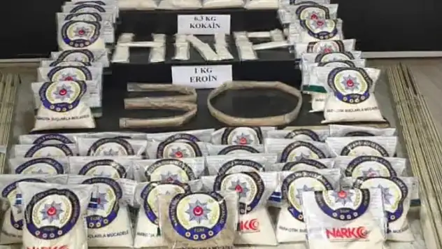 Hakkari'de uyuşturucu ele geçirildi