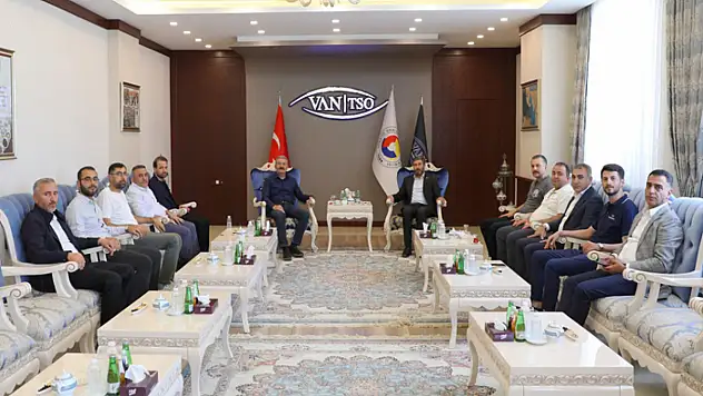 HAKSİAD'dan Van TSO'ya ziyaret